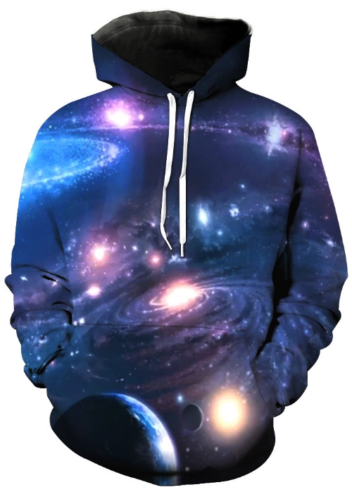 Mighty universe 3d hoodie