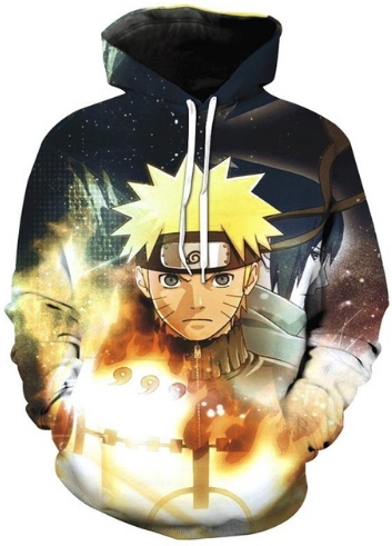Naruto uzumaki 3d hoodie