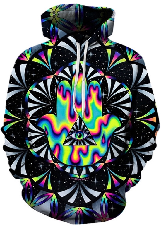 Psychedelic trip 3d hoodie