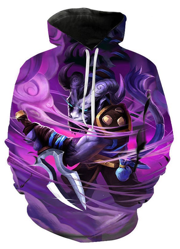 Riki dota 2 3d hoodie