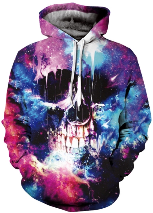 Universe skull 3d hoodie