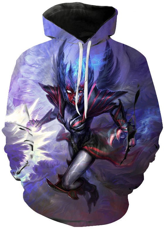 Vengeful spirit dota 2 3d hoodie
