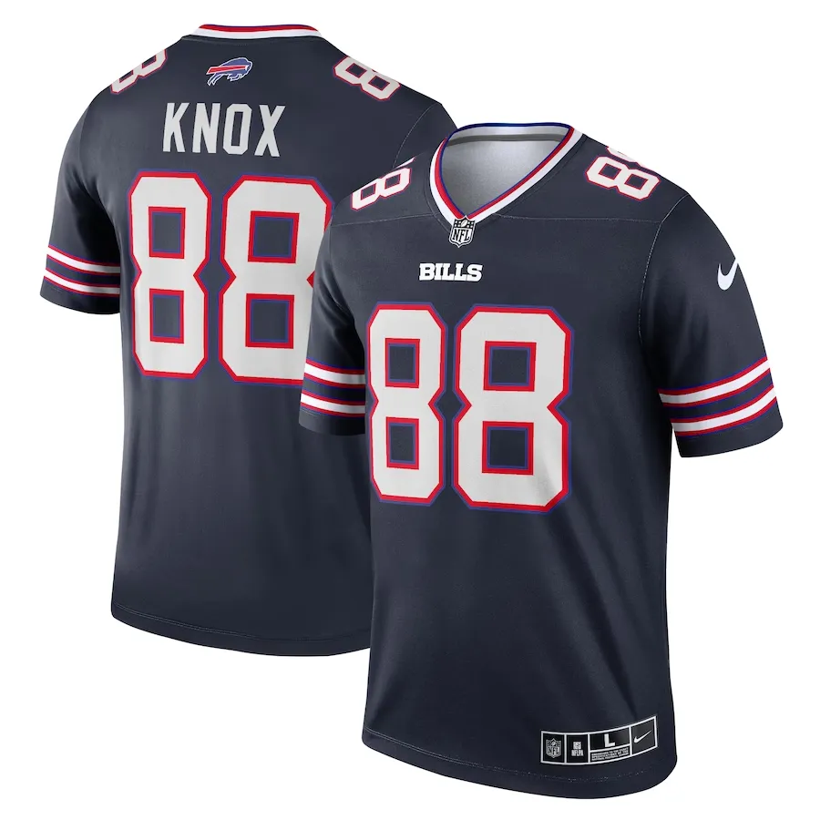 Men's buffalo bills dawson knox nike navy inverted legend jersey