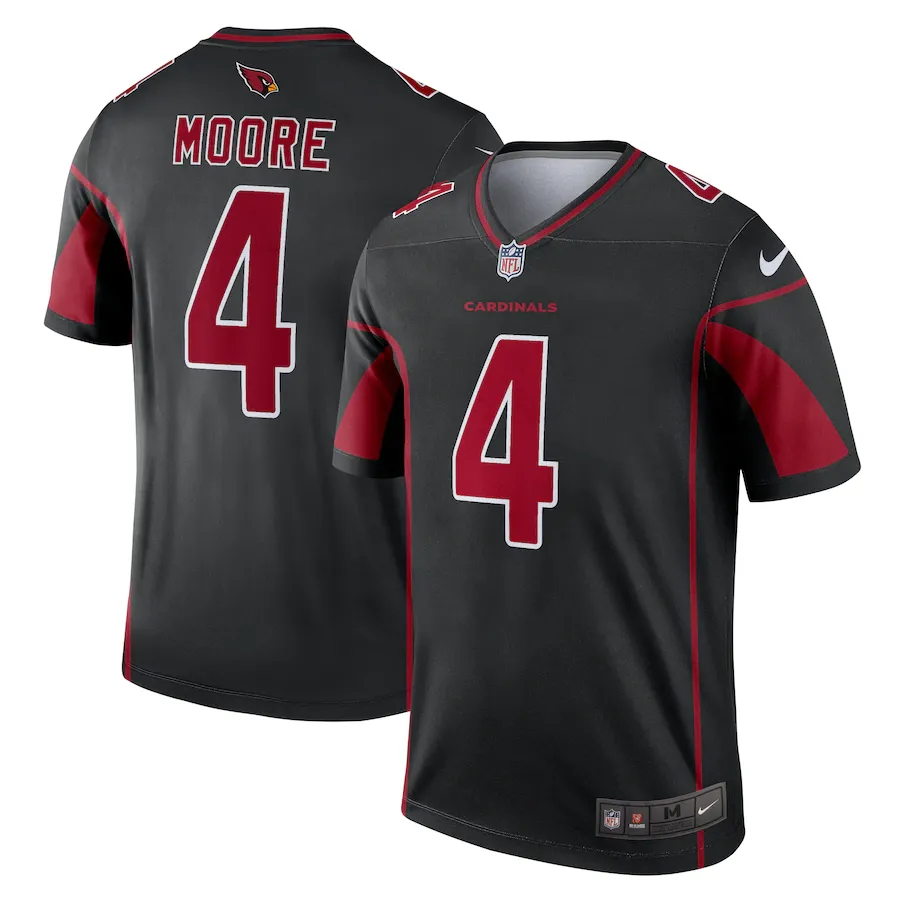 Men's arizona cardinals rondale moore nike black legend jersey