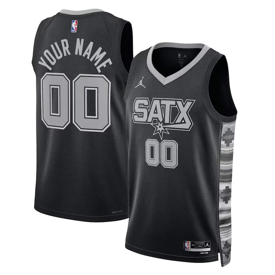 San antonio spurs jordan statement swingman jersey - custom - unisex