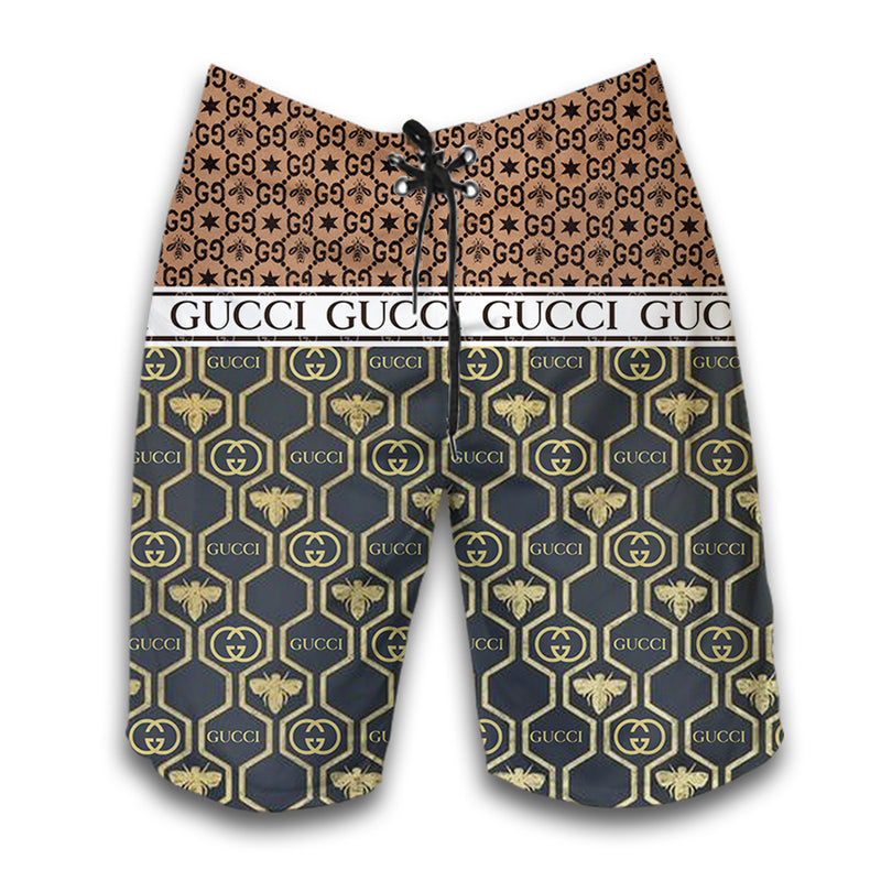 Gucci hot luxury brand all over print shorts for men #shorts#swimtrunks