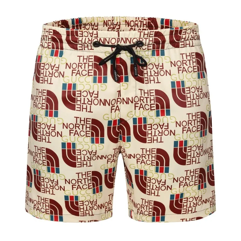 New gucci the north face luxury pants all over print shorts for men #shorts#swimtrunks