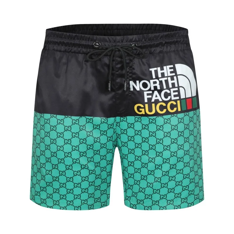 Gucci the north face luxury pants all over print shorts for men #shorts#swimtrunks
