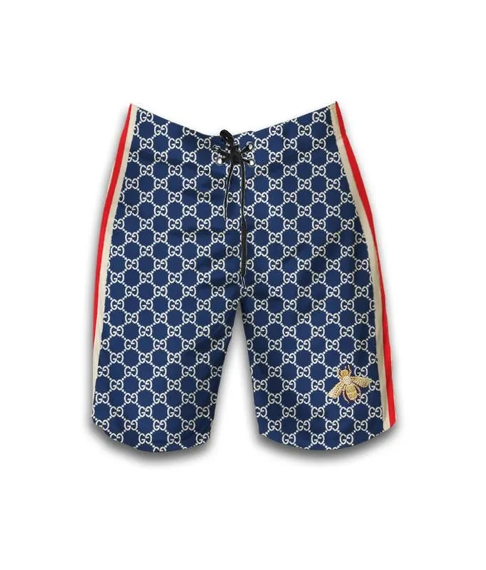 Gucci new hot luxury brand all over print shorts pants for men #shorts#swimtrunks