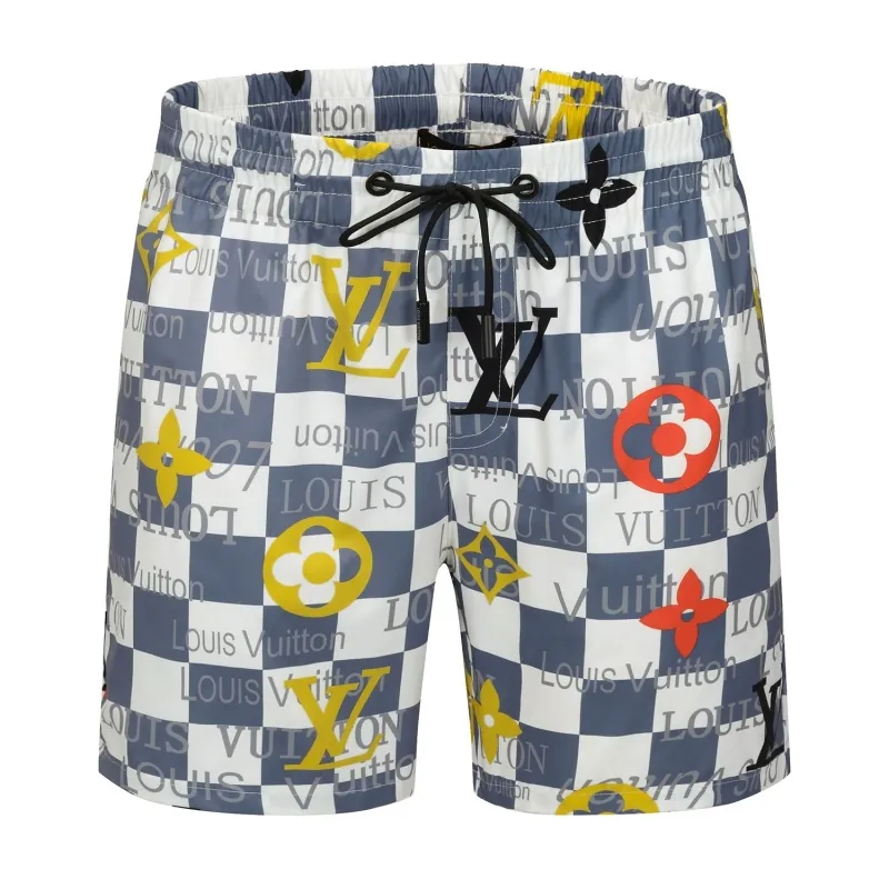 Louis vuitton new 3d lv luxury all over print shorts pants for men #shorts#swimtrunks