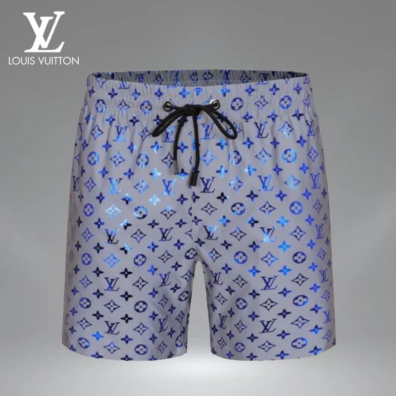Louis vuitton lv new 3d luxury all over print shorts pants for men #shorts#swimtrunks