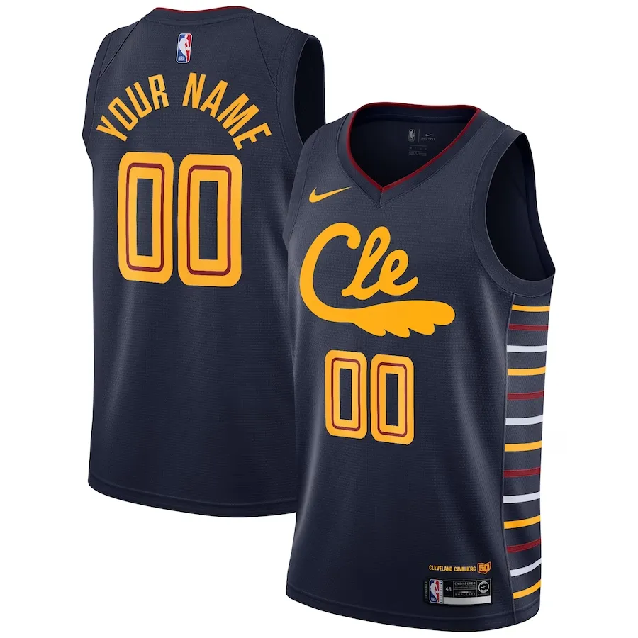 Cleveland Cavaliers Nike City Edition Swingman Jersey - Custom - Youth - 2019