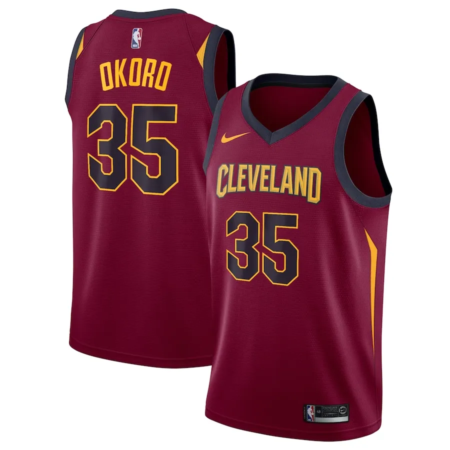 Cleveland Cavaliers Nike Icon Swingman Jersey - Isaac Okoro - Youth
