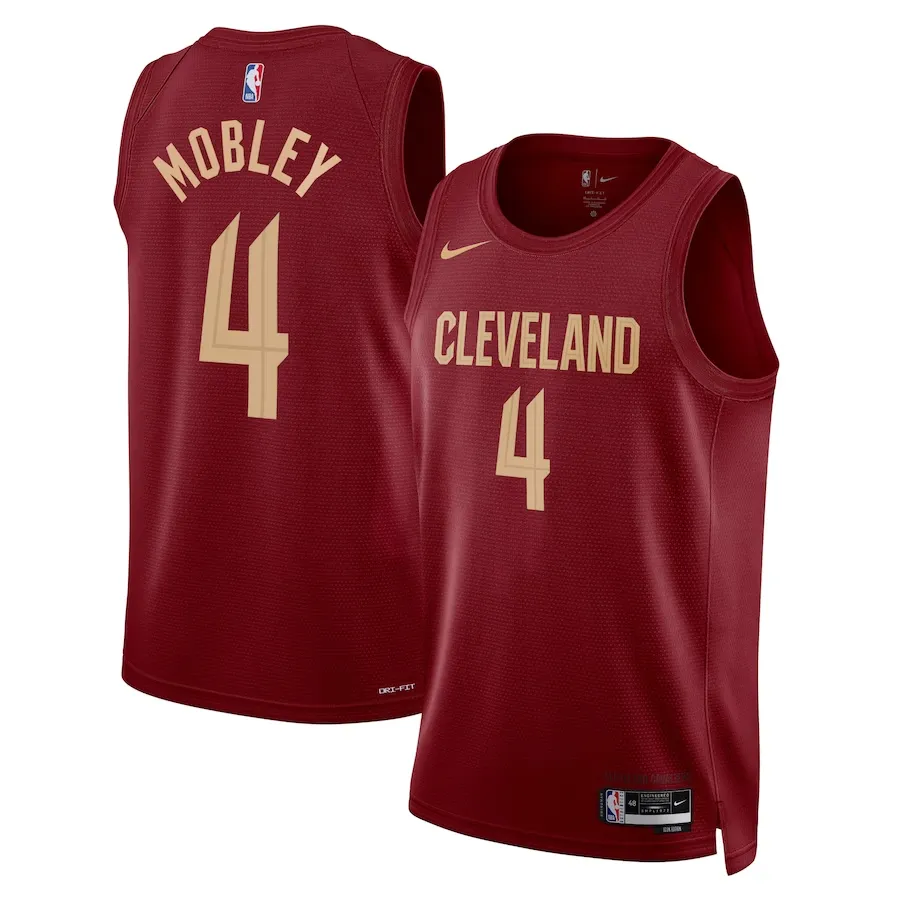 Cleveland Cavaliers Nike Icon Edition Swingman Jersey - Maroon - Evan Mobley - Unisex