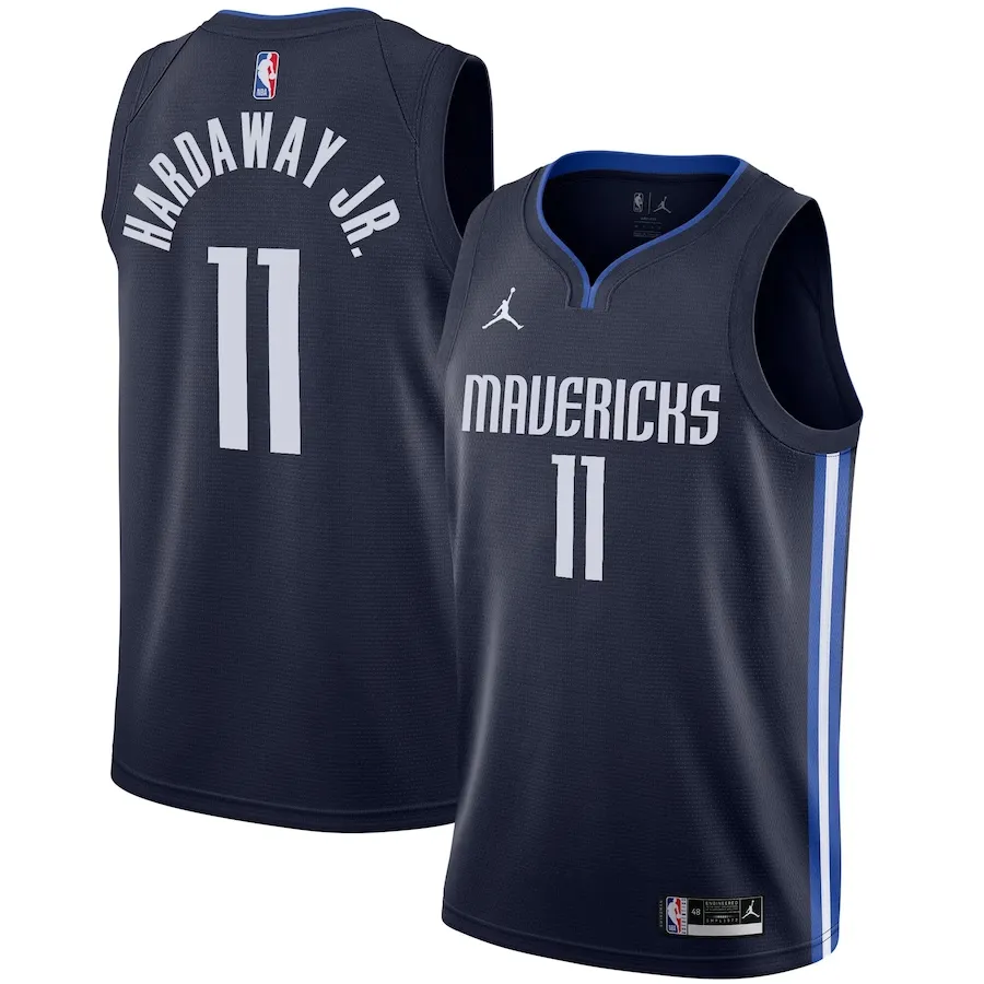 Dallas Mavericks Jordan Statement Edition Swingman Jersey - Navy - Tim Hardaway Jr. - Mens