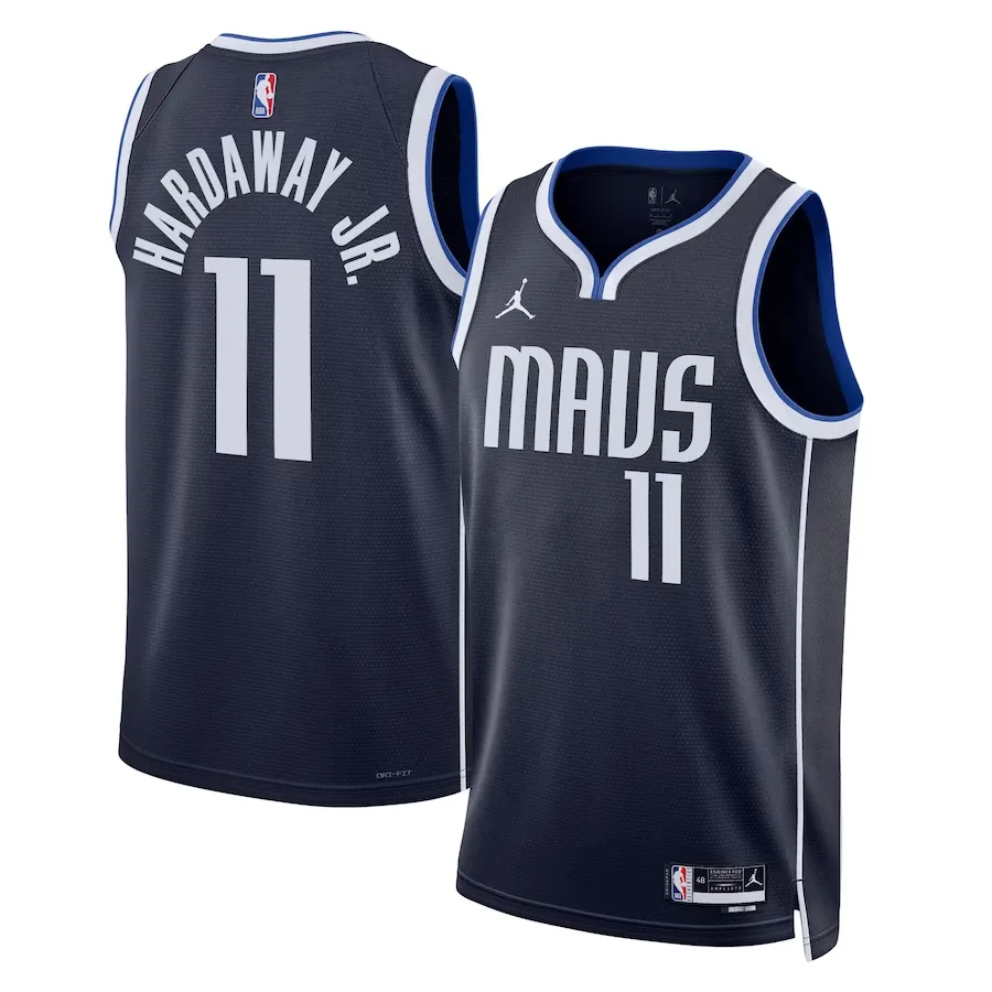 Dallas Mavericks Jordan Statement Edition Swingman Jersey - Navy - Tim Hardaway Jr. - Unisex
