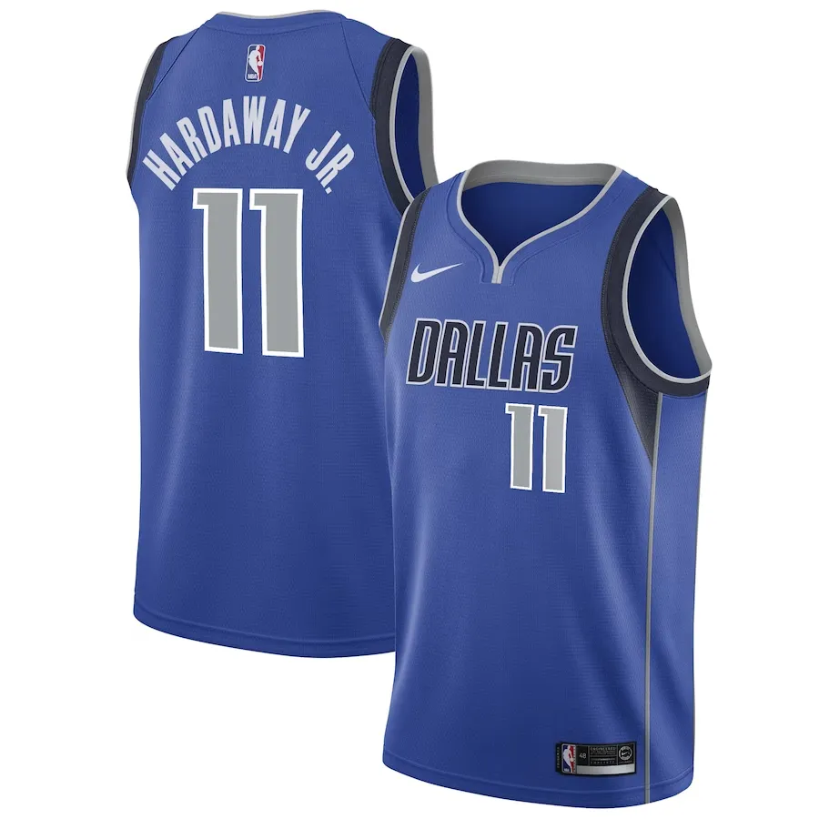 Dallas Mavericks Nike Icon Edition Swingman Jersey - Blue - Tim Hardaway Jr - Mens