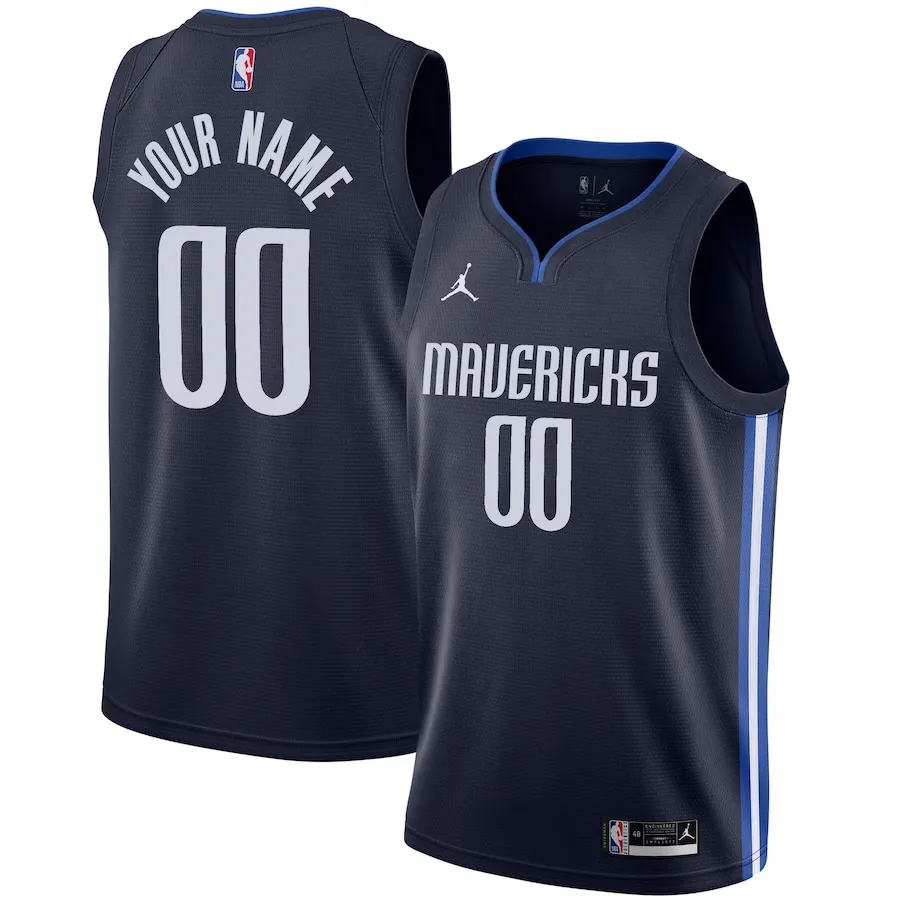 Dallas Mavericks Jordan Statement Swingman Jersey - Custom - Mens