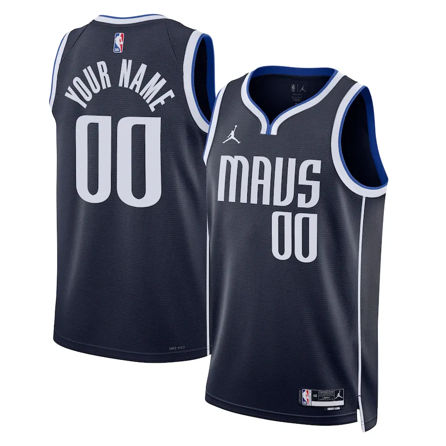 Dallas Mavericks Jordan Statement Swingman Jersey - Custom - Unisex