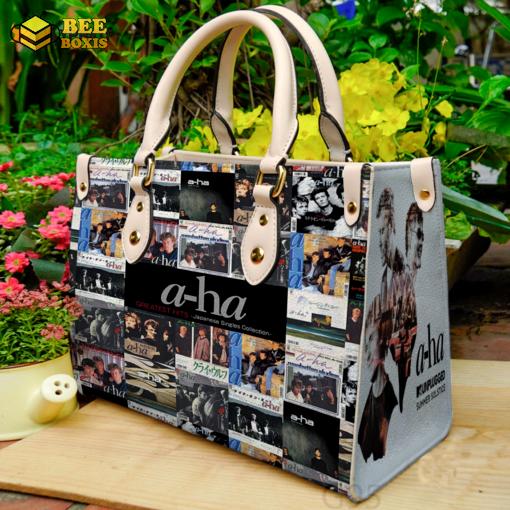 A ha 1 leather handbag