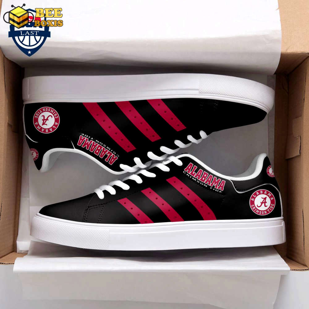 Alabama crimson tide 3 skate shoes for men women fans gift 2
