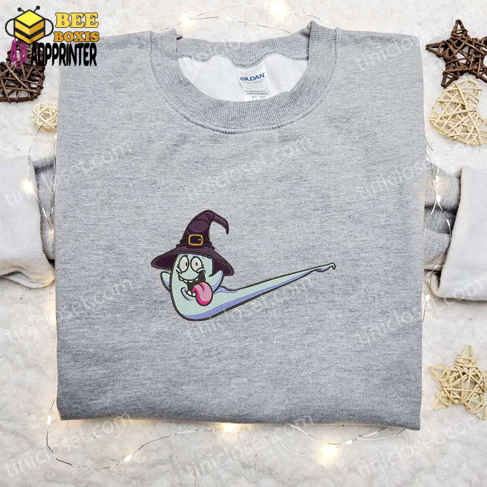 Baby witcher x swoosh embroidered sweatshirt – perfect halloween gift for family