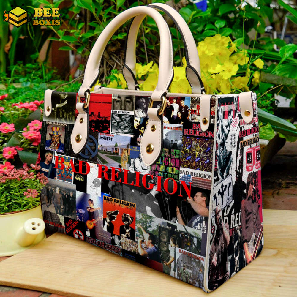 Bad religion leather handbag gift for women j