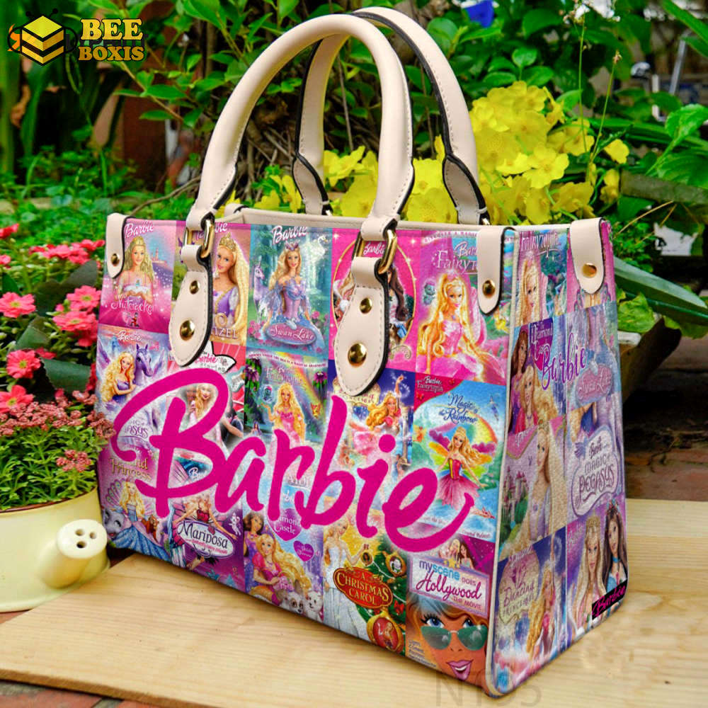 Barbie leather handbag gift for women
