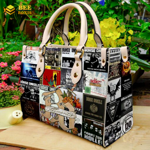 B�hse onkelz 1 leather handbag gift for women