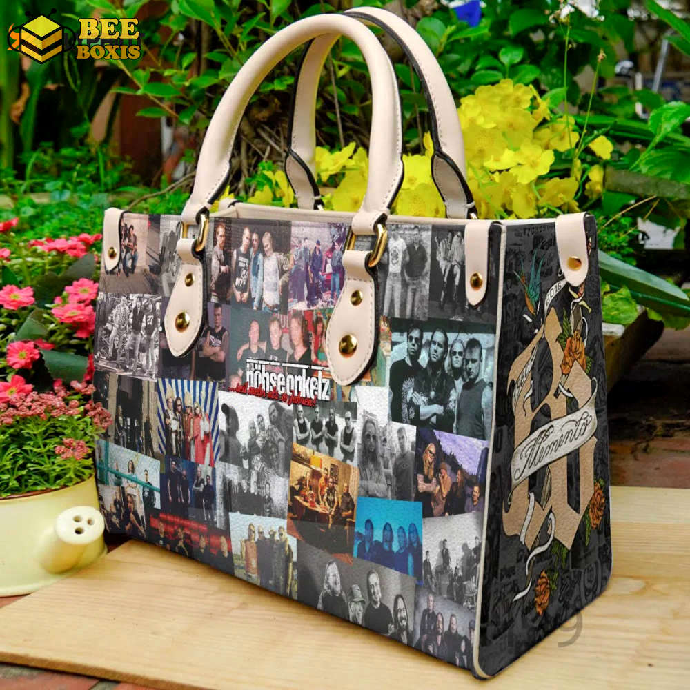 Böhse onkelz leather handbag gift for women h