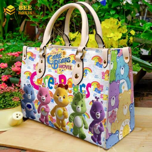 Care bears 1 leather handbag gift for women