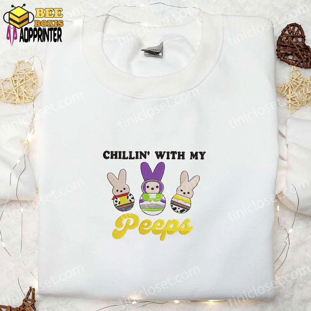 Chillin with my peeps toy story shirt & thanksgiving hoodie: best holiday gift ideas