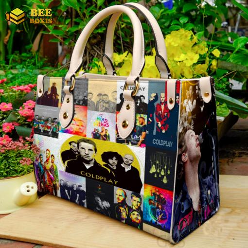 Coldplay leather handbag gift for women