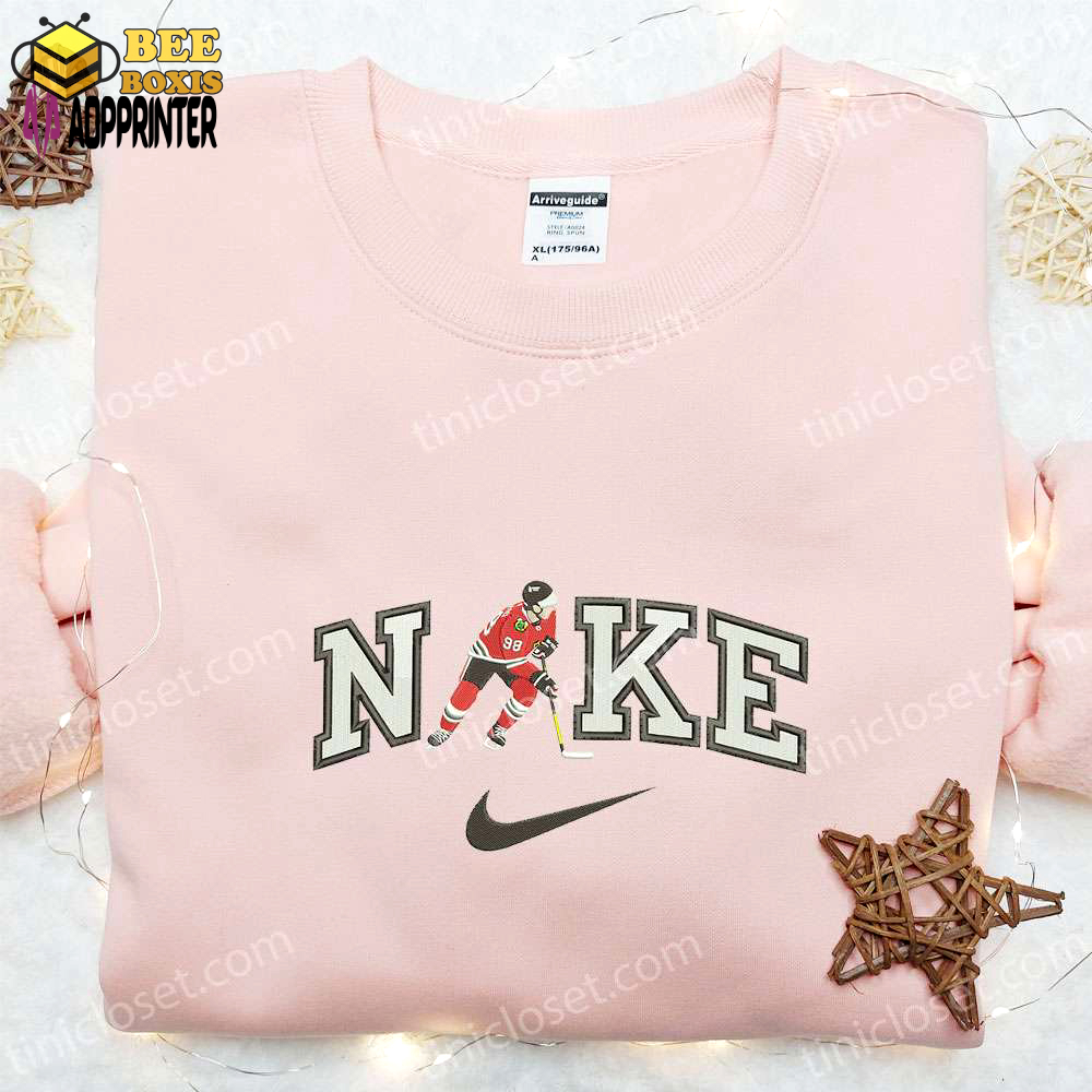 Connor bedard x nike embroidered shirt & nhl sports hoodie: best fandom gift ideas