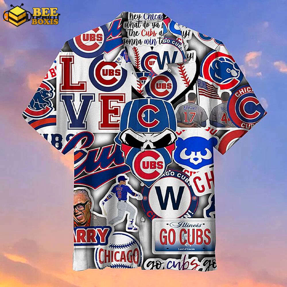 Copy chicago cubs hawaiian shirt summer gift for men women