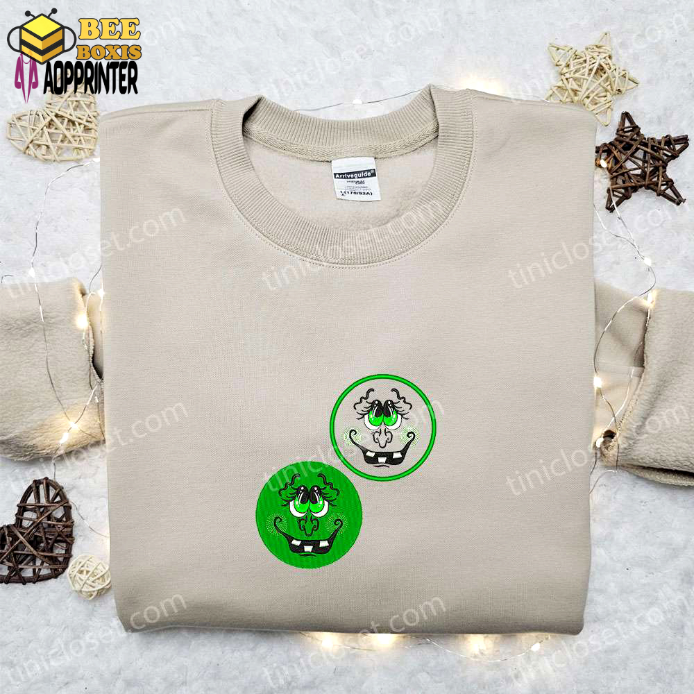 Custom smile logo embroidered shirt & sweatshirt: best family gift ideas