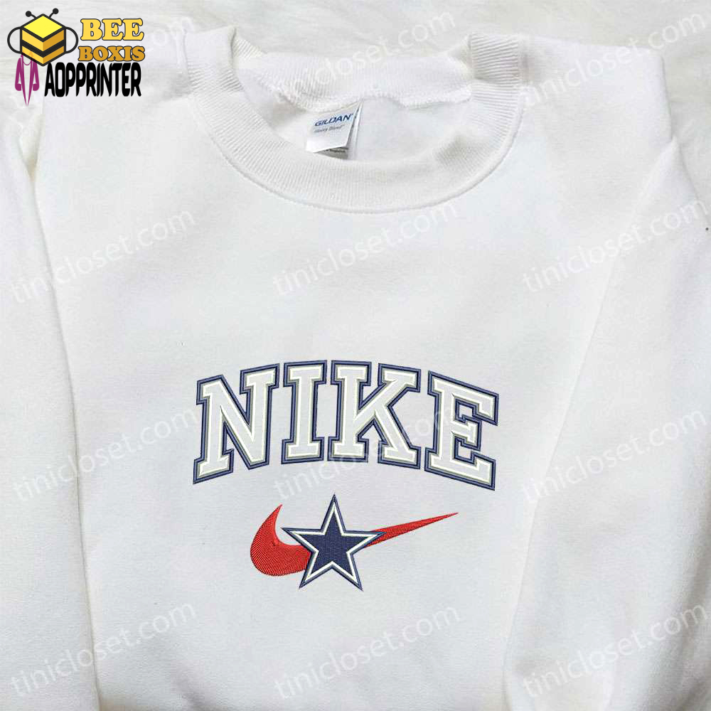 Dallas cowboys x nike embroidered shirt – nfl sports hoodie