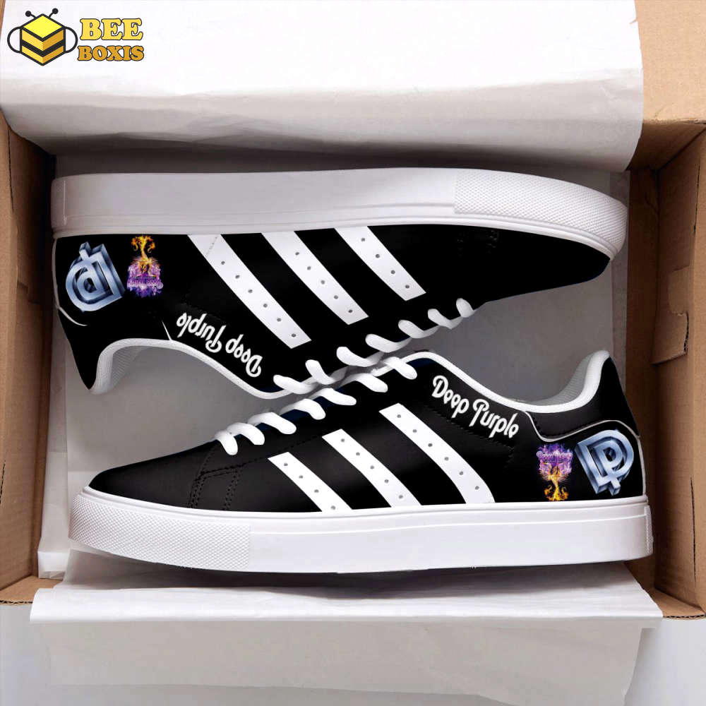 Deep purple skate shoes for men women fans gift