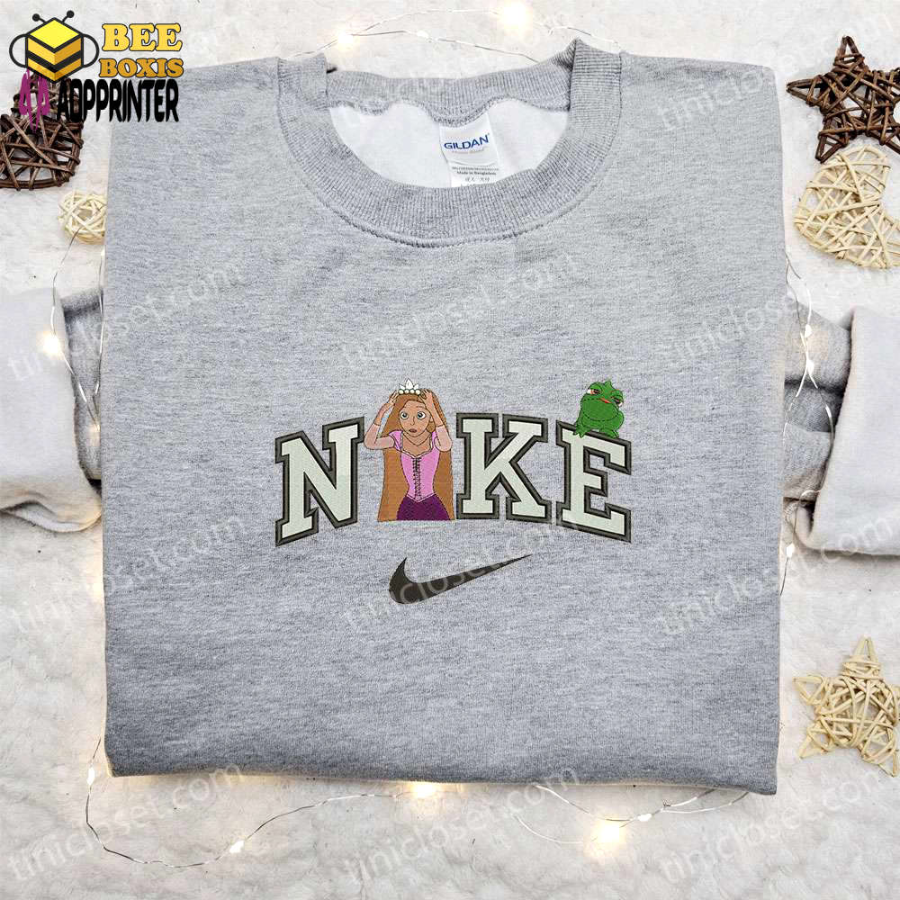 Disney characters embroidered shirt sweatshirt & hoodie by rapunzel and lizard x nike