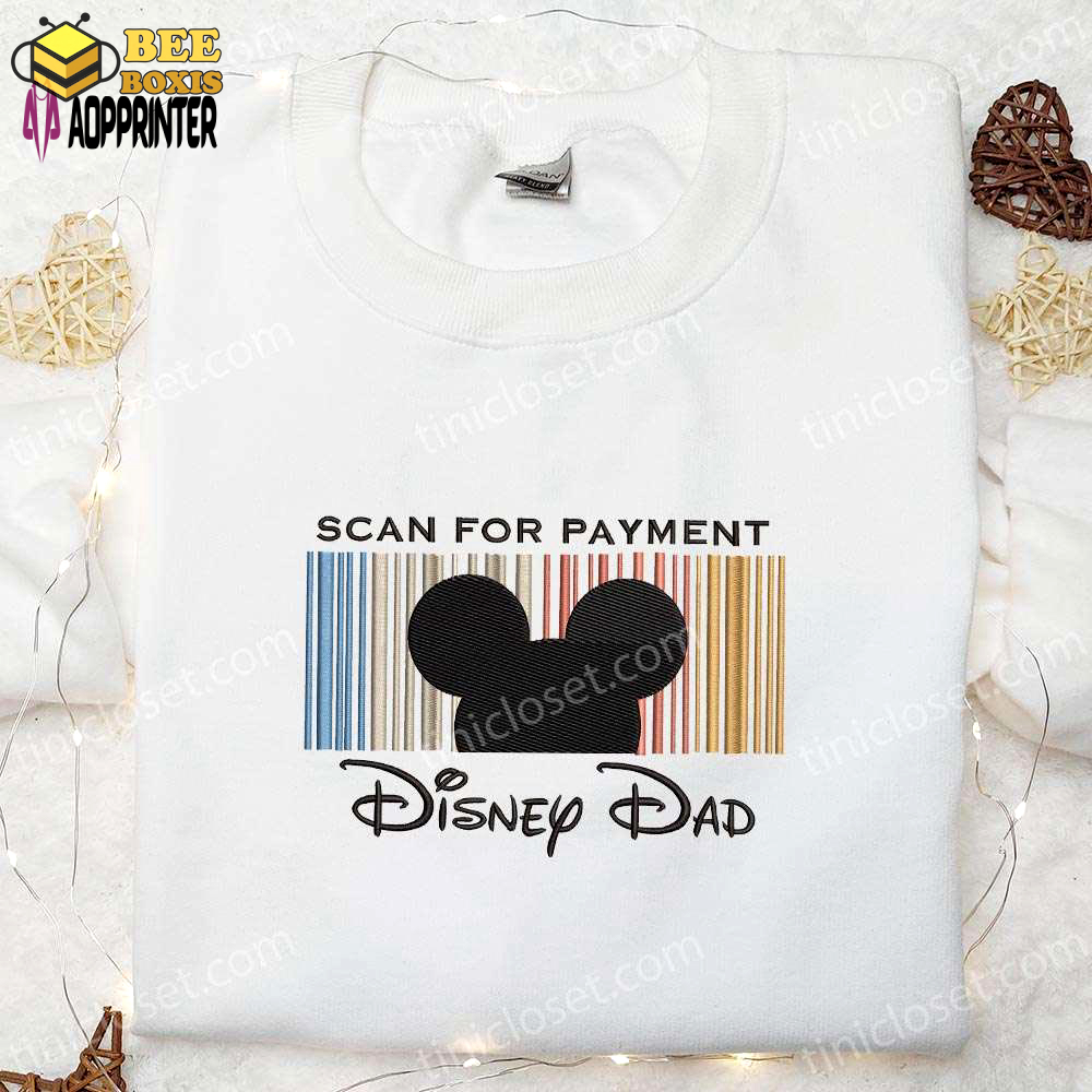 Disney dad embroidered shirt & characters hoodie: the ultimate father s day gift idea for disney fans
