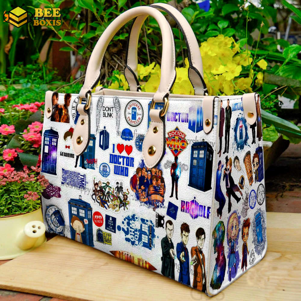 Doctor who 3 leather handbag for women gift