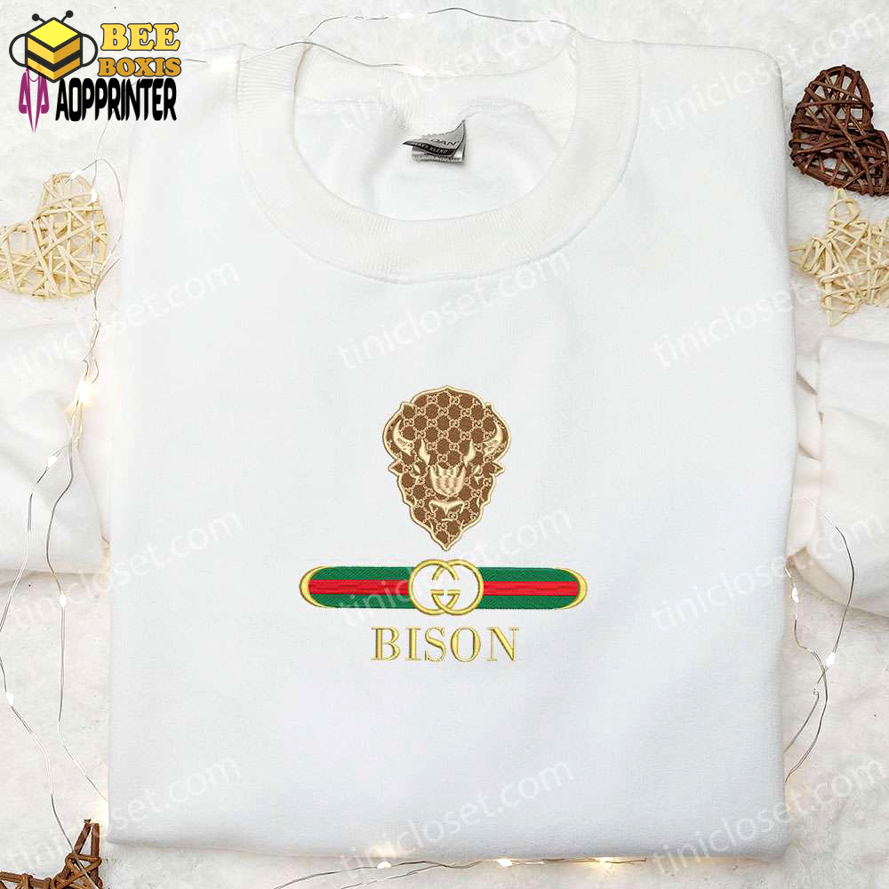 Exclusive howard bison x gucci embroidered shirt & hoodie: ultimate ncaa sports gift