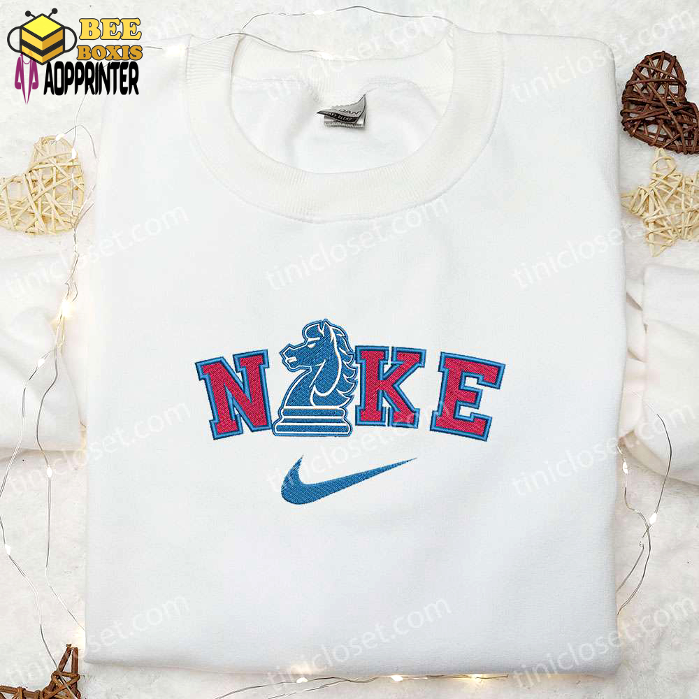 Fairleigh dickinson knights x nike embroidered shirt & hoodie: best ncaa sports gift idea