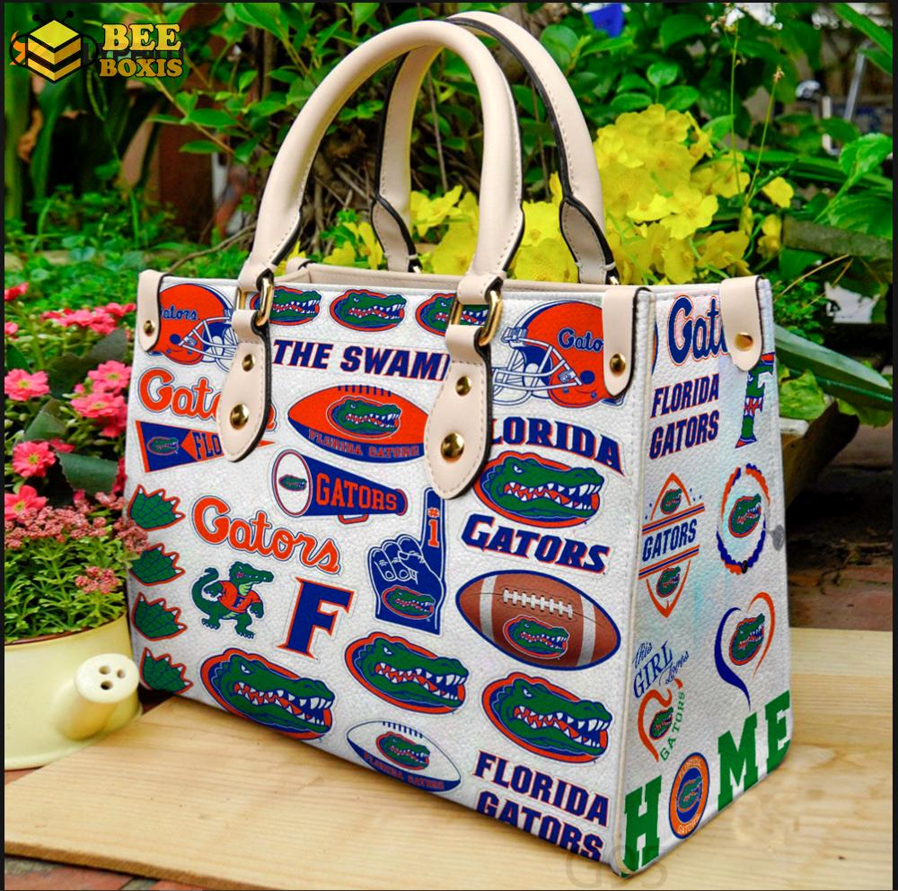 Florida gators leather handbag for women gift