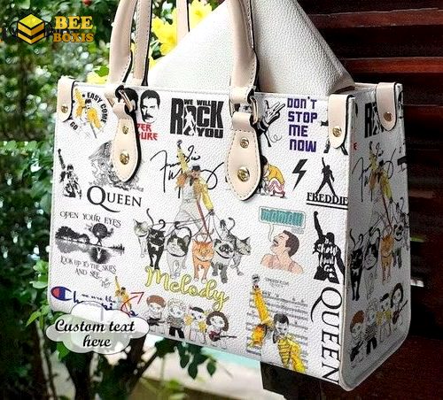 Freddie mercury 2 leather handbag gift for women
