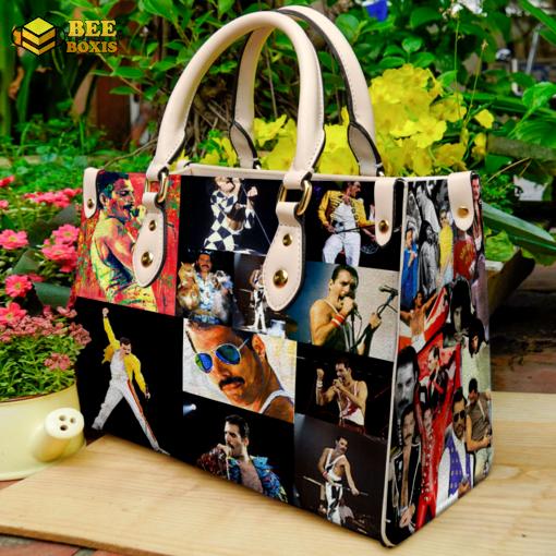 Freddie mercury 3 leather handbag gift for women