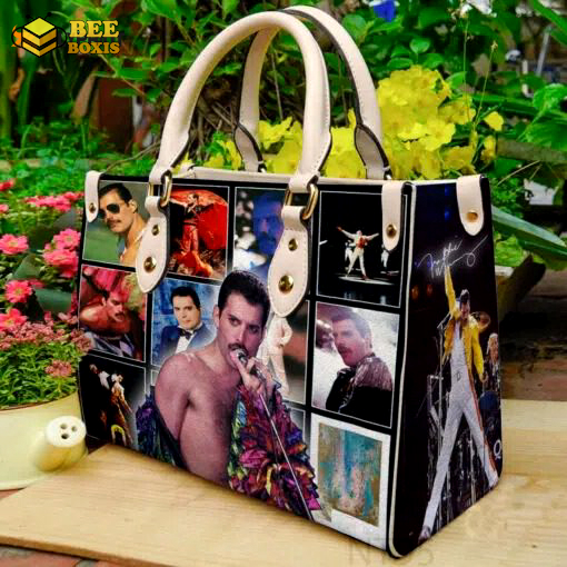 Freddie mercury leather handbag gift for women