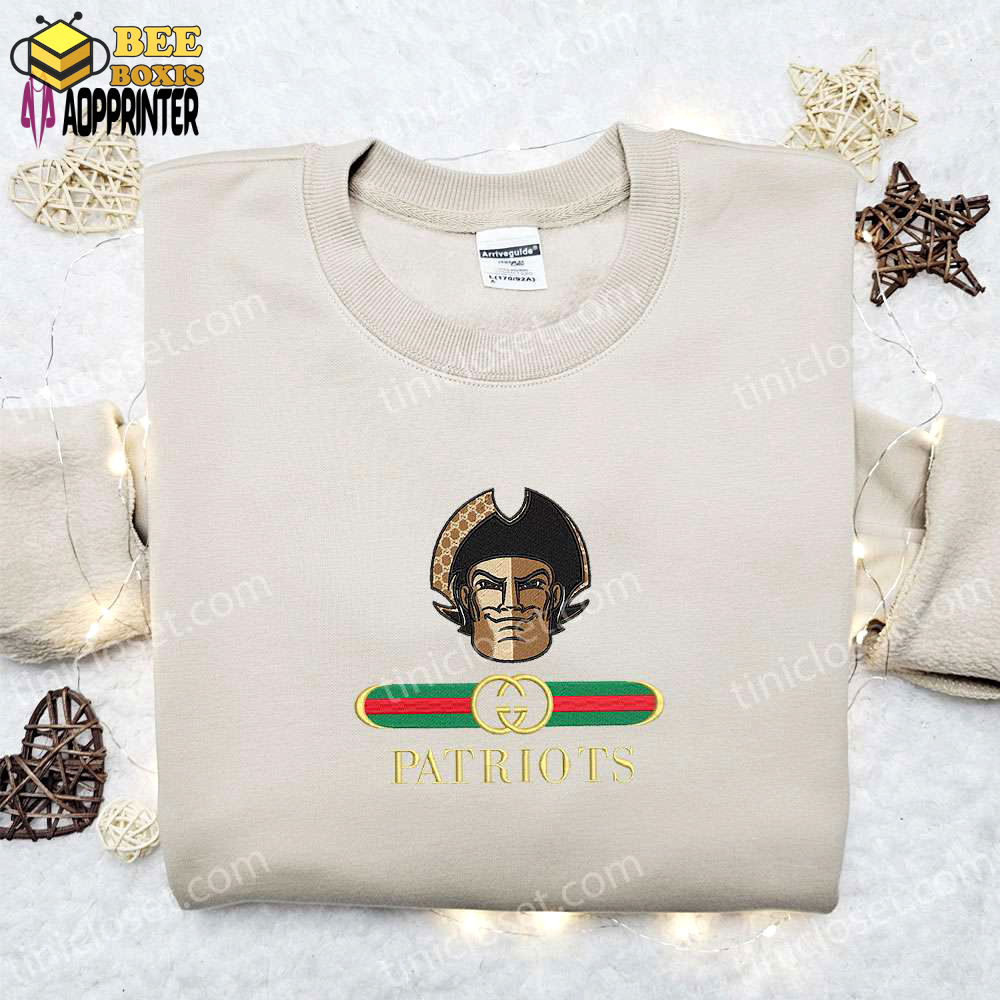 George mason patriots x gucci embroidered shirt & hoodie: ncaa sports gift idea