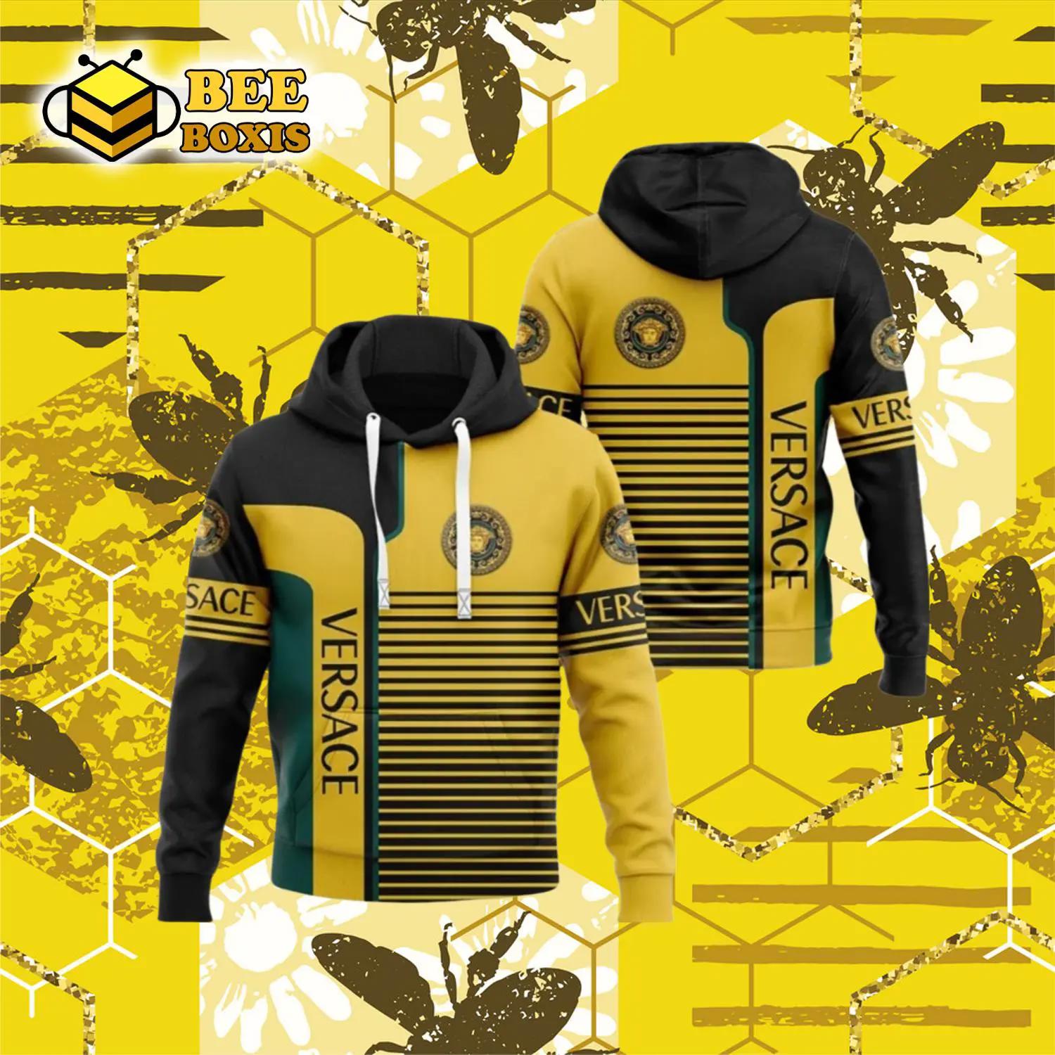 Gianni versace unisex hoodie for men women luxury brand clothing clothes outfit