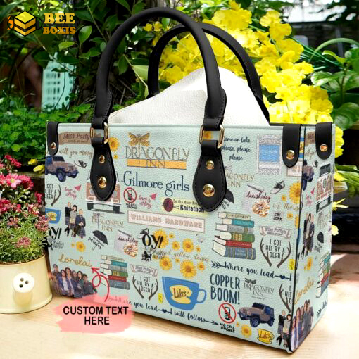 Gilmore girls leather handbag gift for women